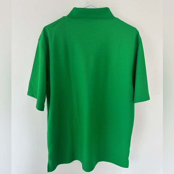 PGA Tour Men's Polo Short Sleeve Golf Shirt, Solid Green, Size Large. - Picture 10 of 11